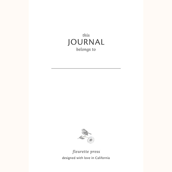 Grateful for Today Journal for Women Page Example